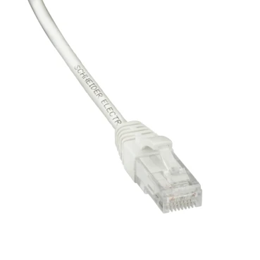 Schneider Electric Cat.6 F/UTP LSZH Patch Kablo 1 m Beyaz